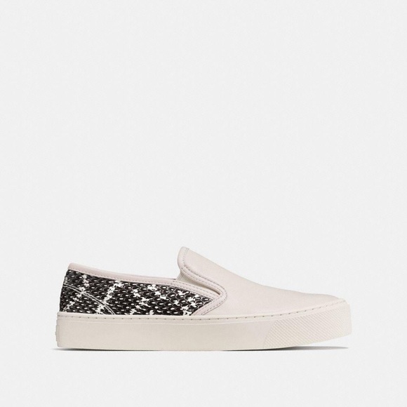 Coach Cameron Slip On in Snakeskin (worm 2 times) - Picture 4 of 11